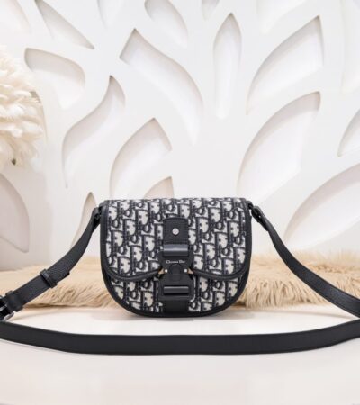 Replica Dior Mini Gallop Bag with Strap White Canvas - high-quality designer bag clone