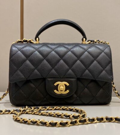 Replica CHANEL CF Handle Black - best-selling designer handbag dupe