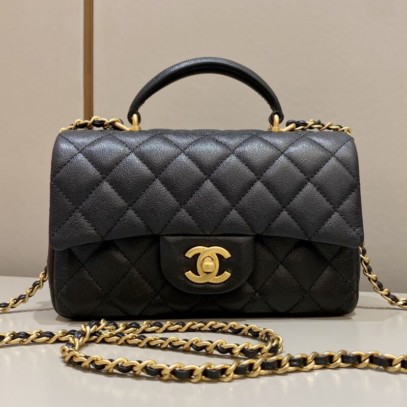 Replica CHANEL CF Handle Black - best-selling designer handbag dupe