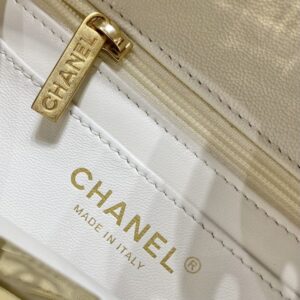 Replica CHANEL CF Handle White - 1:1 designer replica handbag