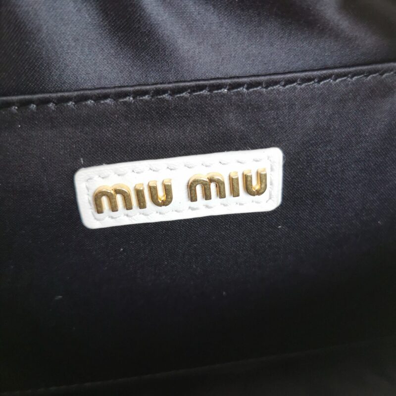 Replica Miu Miu Arcadie Small White - best-selling designer handbag dupe