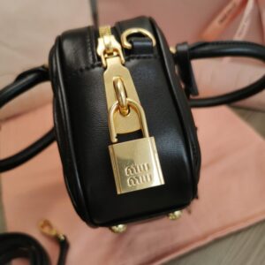 Replica Miu Miu Arcadie Small Black - 1:1 designer replica handbag