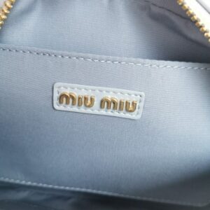Replica Miu Miu Arcadie Small Light Blue - authentic-look luxury purse replica