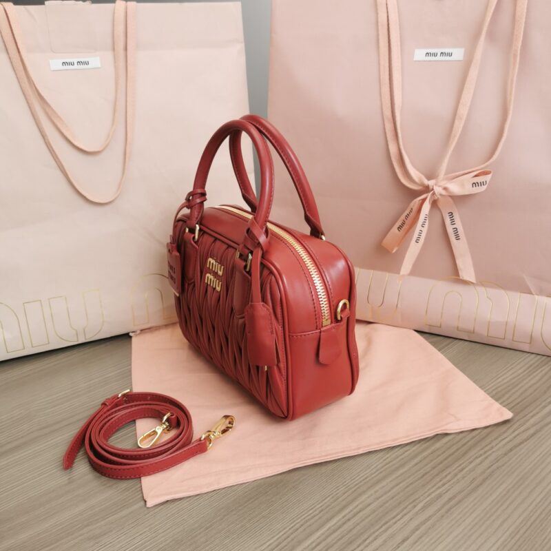 Replica Miu Miu Arcadie Medium Red - elite superclone designer purse