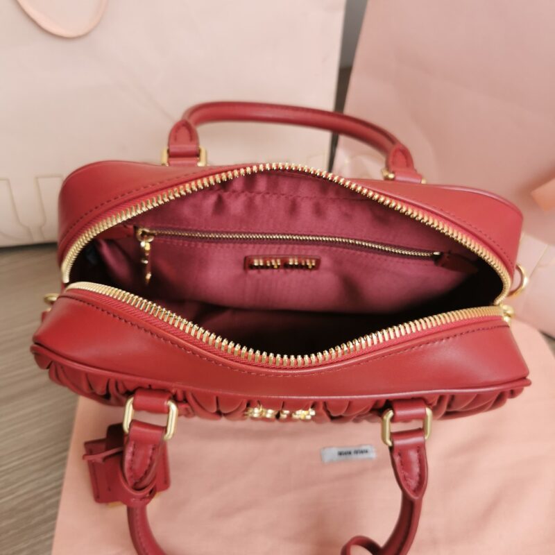Replica Miu Miu Arcadie Medium Red - elite superclone designer purse
