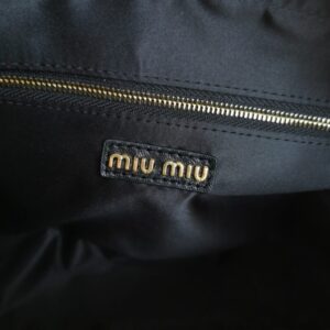 Replica Miu Miu Arcadie Medium Black - best quality luxury bag dupe