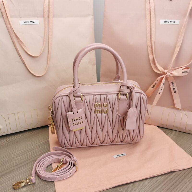 Replica Miu Miu Arcadie Medium Pink - best-selling designer handbag dupe