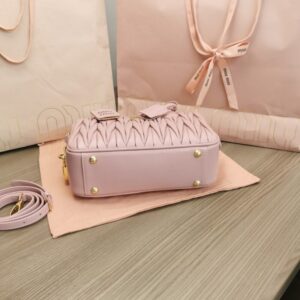 Replica Miu Miu Arcadie Medium Pink - best quality luxury bag dupe