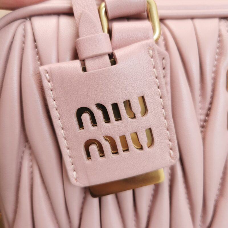 Replica Miu Miu Arcadie Medium Pink - high-quality designer bag clone