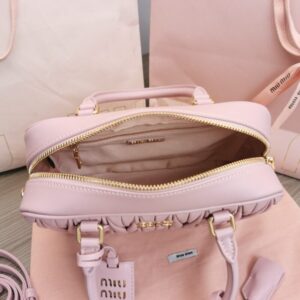 Replica Miu Miu Arcadie Medium Pink - high-accuracy replica luxury purse