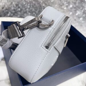 Replica Dior Safari Bag with Strap Sky Blue - top-tier luxury replica shoulder bag