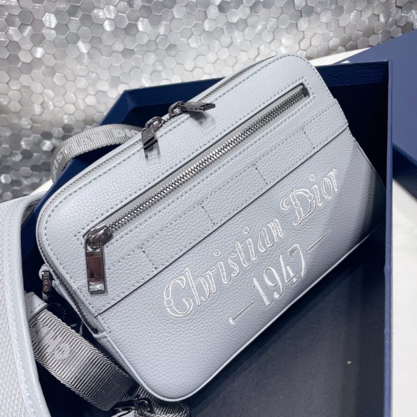 Replica Dior Safari Bag with Strap Sky Blue - high-end fake designer purse