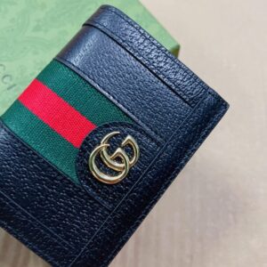Replica Gucci Ophidia Compact Black Wallet - premium-grade designer purse dupe
