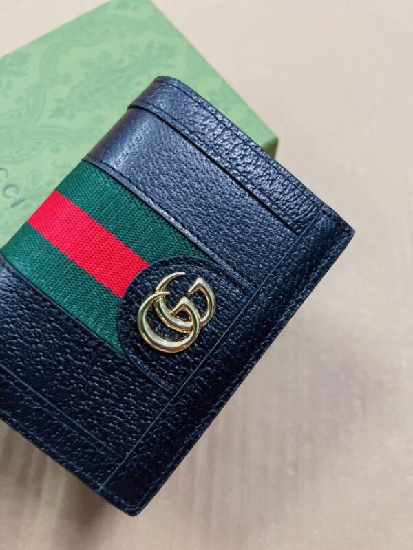 Replica Gucci Ophidia Compact Black Wallet - premium-grade designer purse dupe