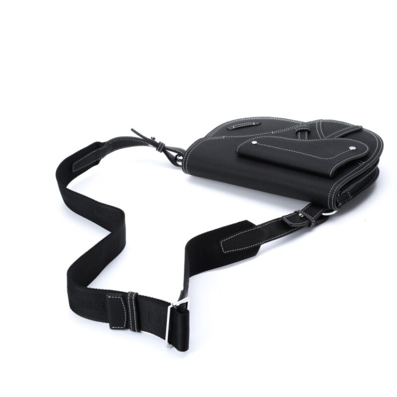 Replica Dior Saddle Shoulder Bag Black - premium-grade designer purse dupe