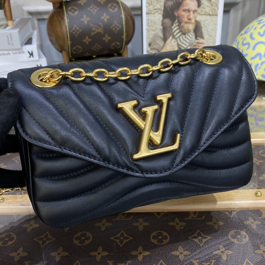 Replica Louis Vuitton New Wave Black - top-rated replica designer bag