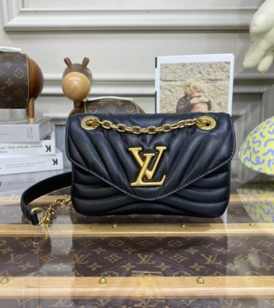 Replica Louis Vuitton New Wave Black - near-authentic luxury replica handbag