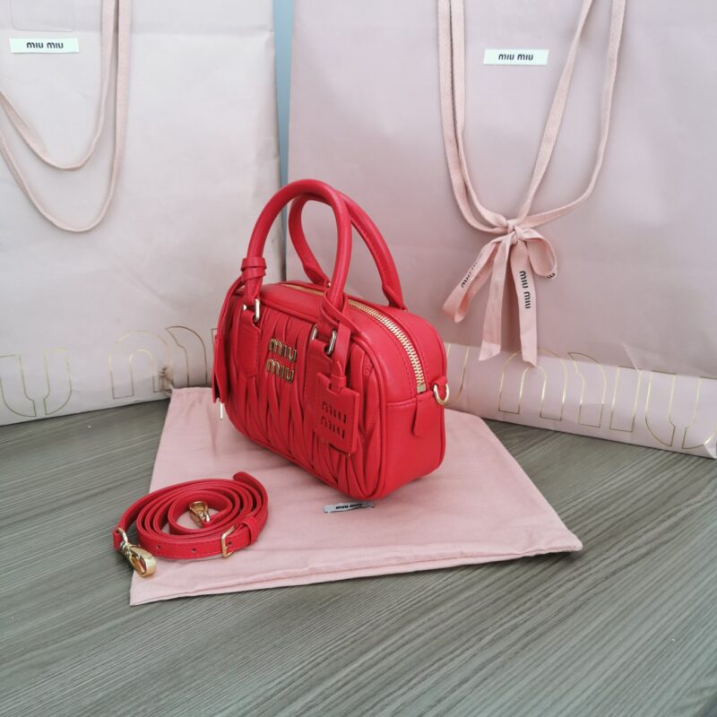 Replica Miu Miu Arcadie Small Red - high-accuracy replica luxury purse