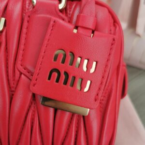 Replica Miu Miu Arcadie Small Red - elite superclone designer purse