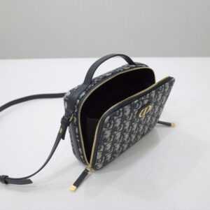 Replica Dior Caro Box Bag CD Print - best quality luxury bag dupe