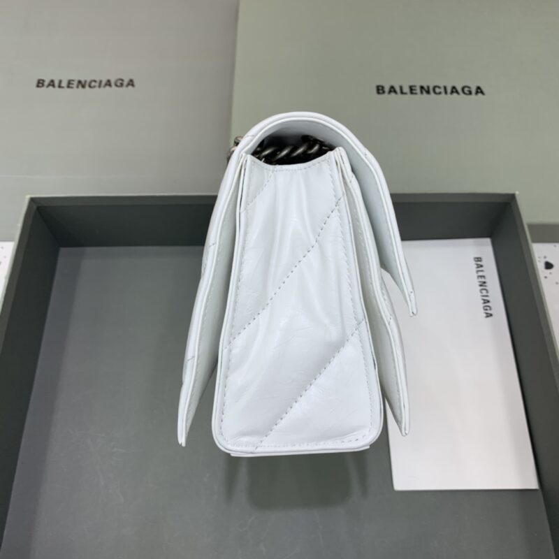 Replica Balenciaga Crush Small White - best quality luxury bag dupe