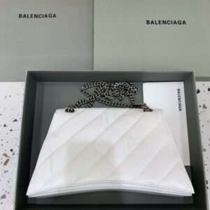 Replica Balenciaga Crush Large White - high-quality designer bag clone
