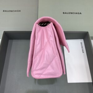 Replica Balenciaga Crush Small Pink - top-tier luxury replica shoulder bag