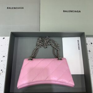 Replica Balenciaga Crush Small Pink - premium-grade designer purse dupe