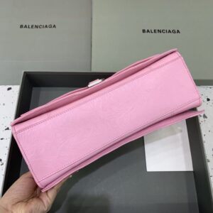 Replica Balenciaga Crush Large Pink - top-rated replica designer bag
