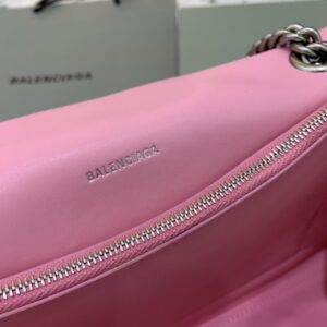Replica Balenciaga Crush Large Pink - high-end fake designer purse