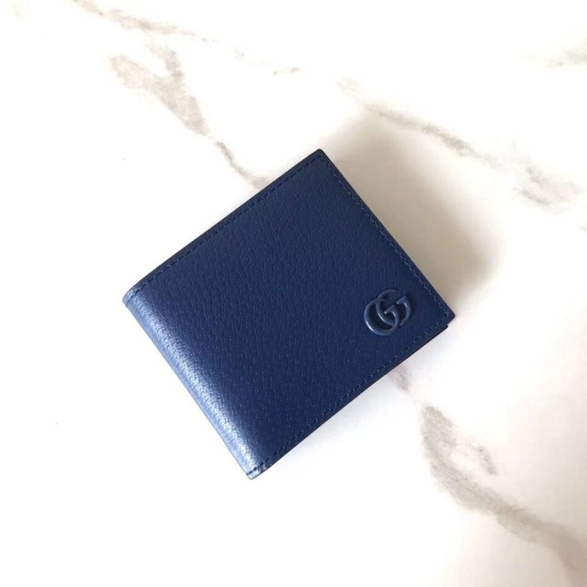Replica Gucci Marmont Wallet Blue - premium-grade designer purse dupe