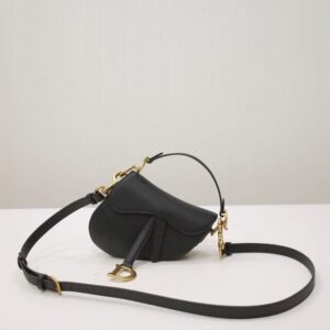 Replica Dior Saddle Bag Small Black - best-selling designer handbag dupe