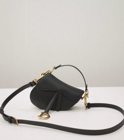 Replica Dior Saddle Bag Small Black - best-selling designer handbag dupe