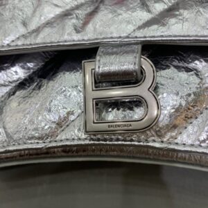 Replica Balenciaga Crush Small Silver - ultra-realistic fake designer tote