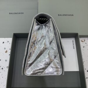 Replica Balenciaga Crush Large Silver - authentic-look luxury purse replica