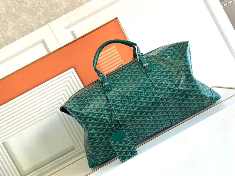 Replica Goyard Bowling 55 Bag Green - high-end fake designer purse