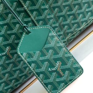 Replica Goyard Bowling 55 Bag Green - high-quality designer bag clone