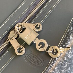 Replica Goyard Bowling 55 Bag Grey - 1:1 designer replica handbag