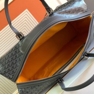 Replica Goyard Bowling 55 Bag Grey - top-tier luxury replica shoulder bag