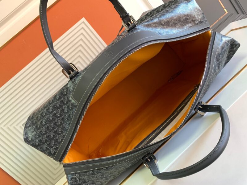 Replica Goyard Bowling 55 Bag Grey - top-tier luxury replica shoulder bag