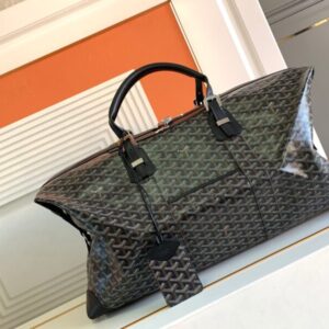 Replica Goyard Bowling 55 Bag Grey - realistic designer-inspired fake bag