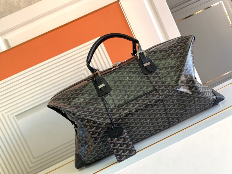 Replica Goyard Bowling 55 Bag Grey - realistic designer-inspired fake bag