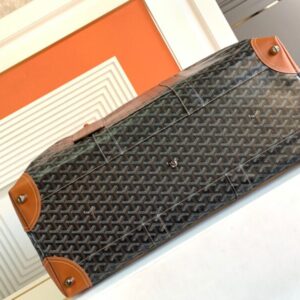 Replica Goyard Bowling 55 Bag Brown - best quality luxury bag dupe