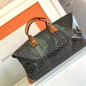 Replica Goyard Bowling 55 Bag Brown - top-tier luxury replica shoulder bag