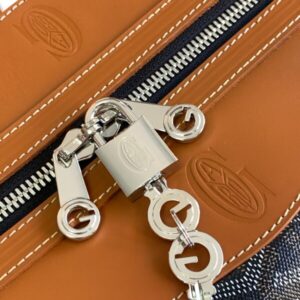 Replica Goyard Bowling 55 Bag Brown - high-end fake designer purse