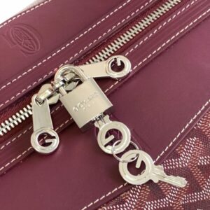 Replica Goyard Bowling 55 Bag Bordeaux - high-accuracy replica luxury purse