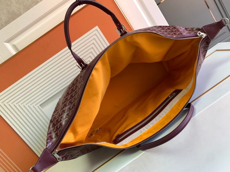 Replica Goyard Bowling 55 Bag Bordeaux - premium 1:1 fake handbag model