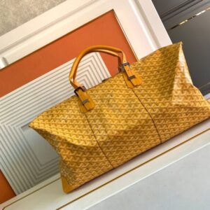 Replica Goyard Bowling 55 Bag Yellow - top-tier luxury replica shoulder bag