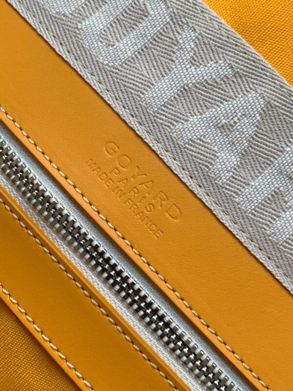 Replica Goyard Bowling 55 Bag Yellow - premium-grade designer purse dupe