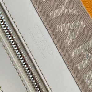 Replica Goyard Bowling 55 Bag White - high-accuracy replica luxury purse